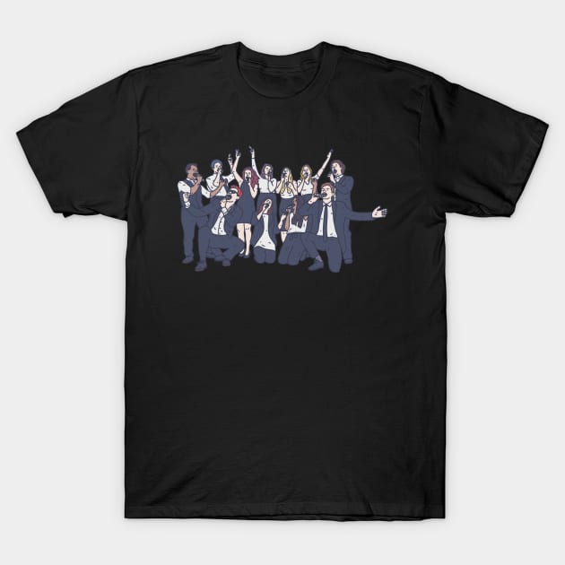 Jazz Choir - Vocal Group - Choir Ensemble T-Shirt by DeWinnes